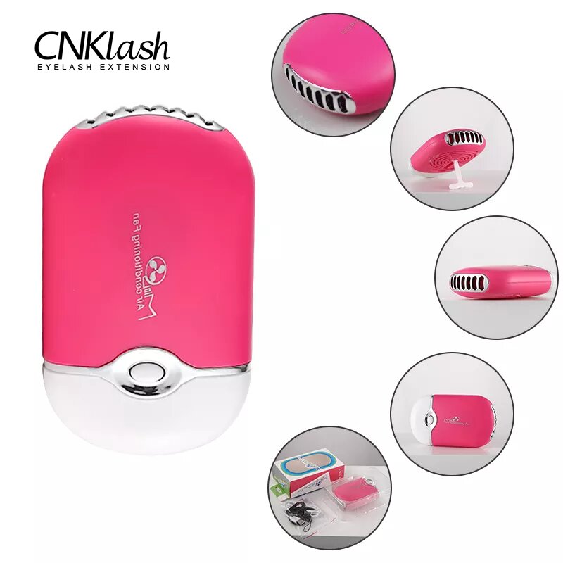 Eyelash Extension Glasses - พัดลมติดขนตาขนาดเล็กแบบ USB เครื่องมือขนตาติดขนตาแห้งเร็วอุปกรณ์เสริมสำหรับเครื่องเป่าขนตา