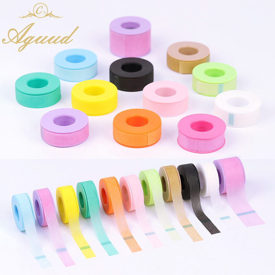 Eyelash Extension Eye Mask - เทปเจลซิลิโคนเนื้อไม่ทอ1/5ชิ้นสติกเกอร์สีผิวที่ไวต่อผิวระบายอากาศได้แผ่นแปะใต้ตา peralatan Rias ตัวต่อขนตา