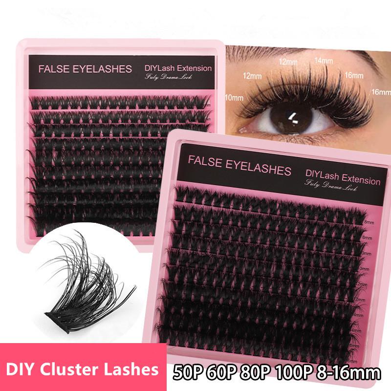 Eyelash Extension Volume - ขนตาปลอมแบบกลุ่ม 8 ถึง 16 มม. ทรง