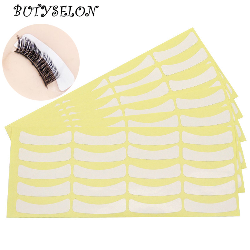 Eyelash Extension For Asian Eyes - 100 คู่ Eyelash EXTENSION กระดาษแพทช์ grafting