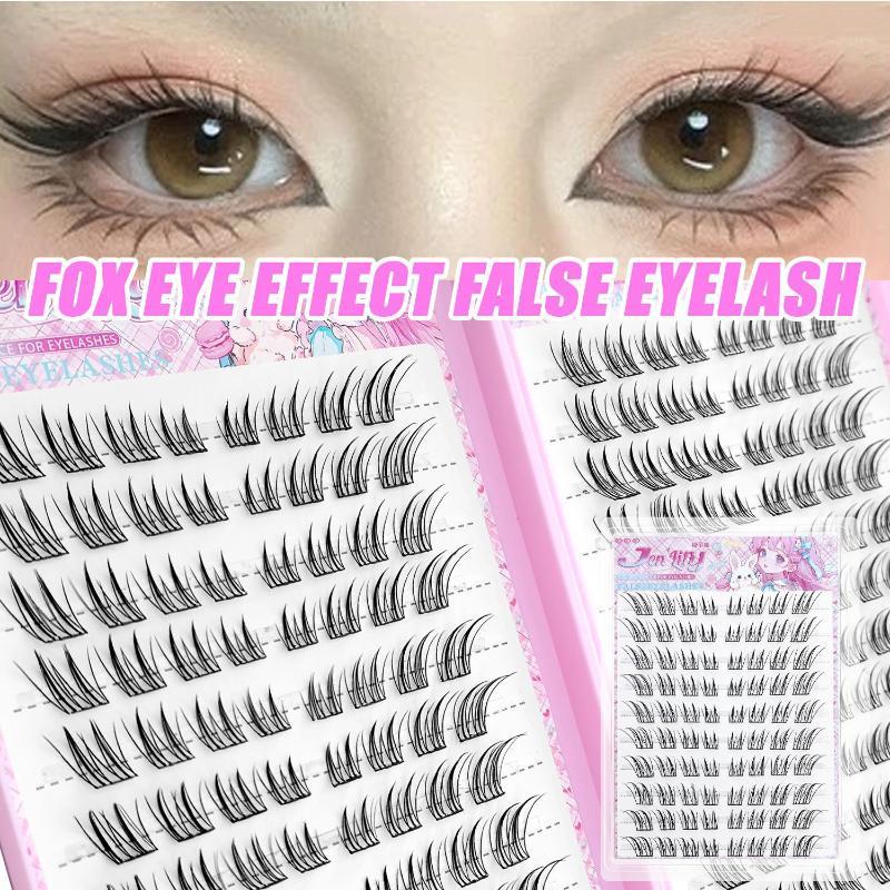 Sensitive Lash Glue - ขนตาปลอมแบบฟ็อกซ์อาย ไม่ต้องใช้กาว ปราศจากสารก่อภูมิแพ้ นุ่มเป็นธรรมชาติ ใช้ซ้ำได้ สำหรับผู้มีดวงตาแพ้ง่าย
