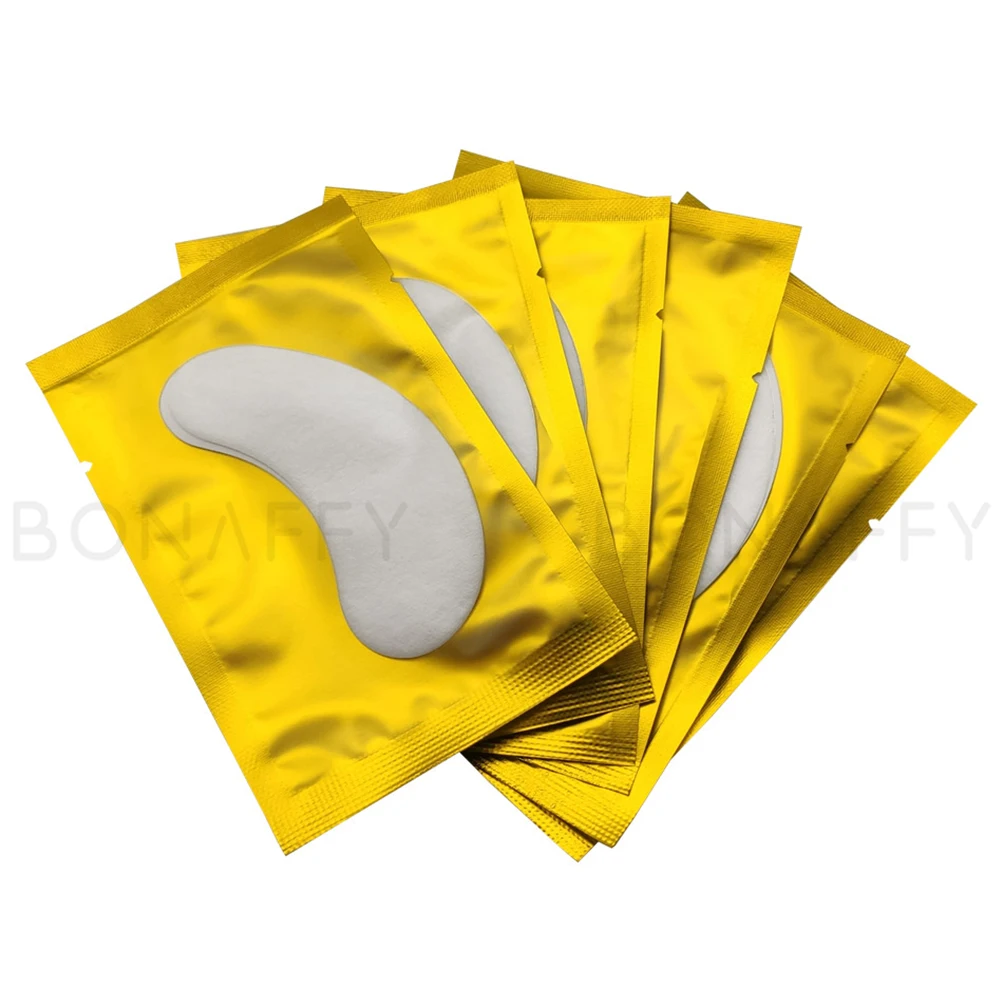 Eyelash Extension Eye Mask - แผ่นรองขนตาปลอมแบบไม่เป็นขุย 200 คู่ สำหรับต่อขนตาและติดขนตาปลอม