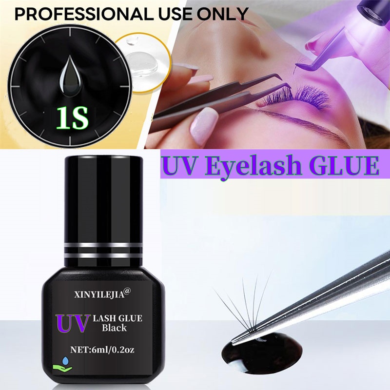 Sensitive Lash Glue - ใหม่ UV Lashes กาว 6ml สําหรับขนตา