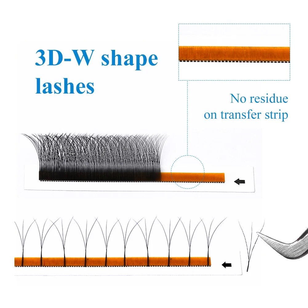 Wendy Lashes W รูปร่างอุปกรณ์  - Eyelash Extension For Asian Eyes บทวิจารณ์และราคา