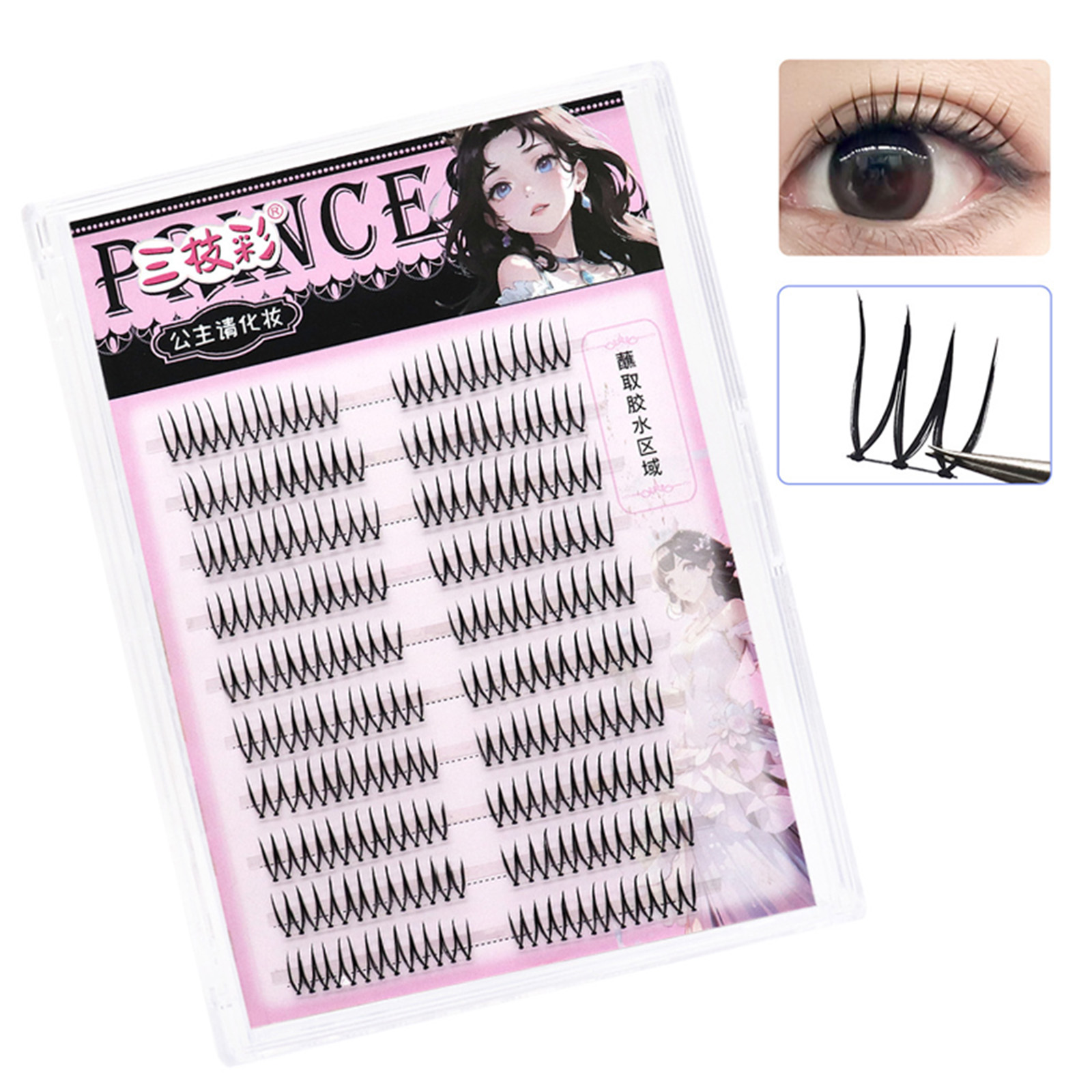 ขนตาปลอมสไตล์ไอดอลเกาหลี รูปทร - Eyelash Extension Korean Style บทวิจารณ์และราคา