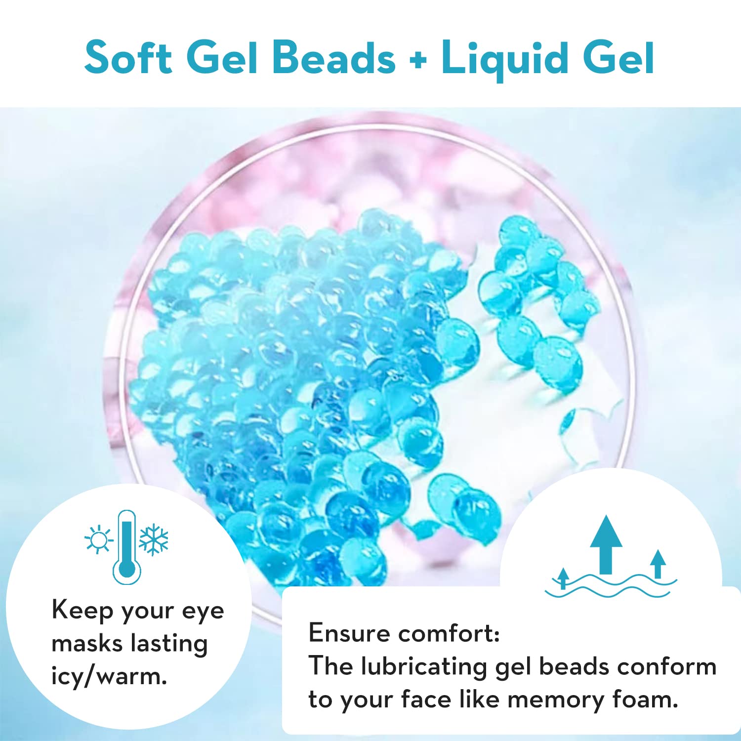 Cooling Eye Mask Gel Eye Mask  - Under Eye Gel บทวิจารณ์และราคา