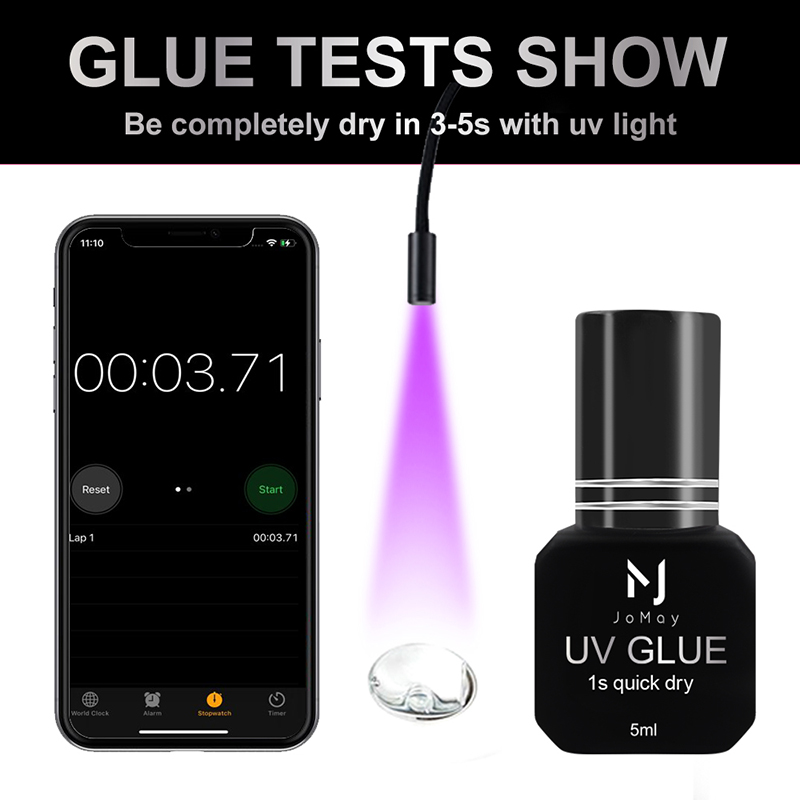 Jomay กาวยูวี5มล. สำหรับขนตาต่ - Sensitive Lash Glue บทวิจารณ์และราคา