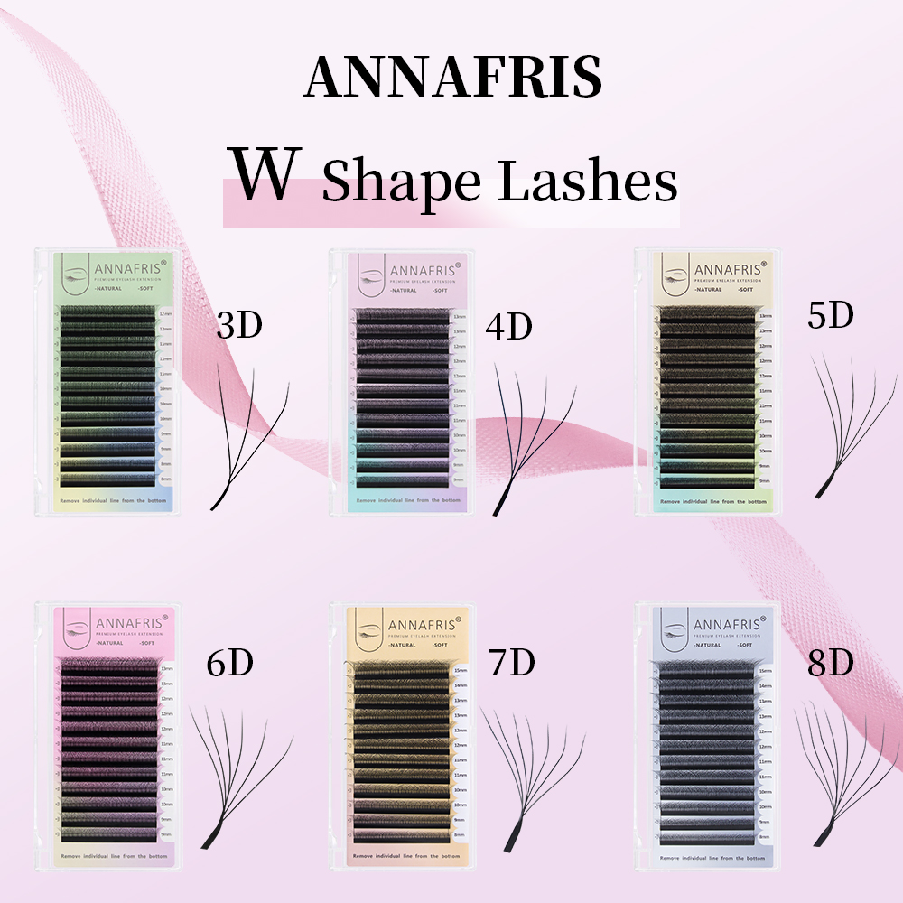 ANNAFRIS Premade ปริมาณพัดลม Y - Eyelash Extension For Asian Eyes บทวิจารณ์และราคา