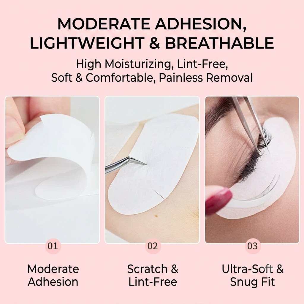 แผ่นปิดใต้ตาแบบ U-Shape สำหรับ - Eyelash Extension Eye Mask บทวิจารณ์และราคา