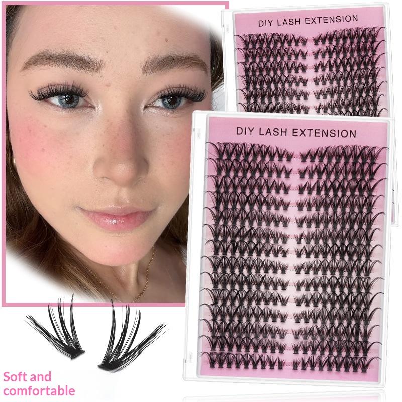 ขนตาปลอมแบบ DIY 20 ชิ้น ต่อขนต - Eyelash Extension Volume บทวิจารณ์และราคา