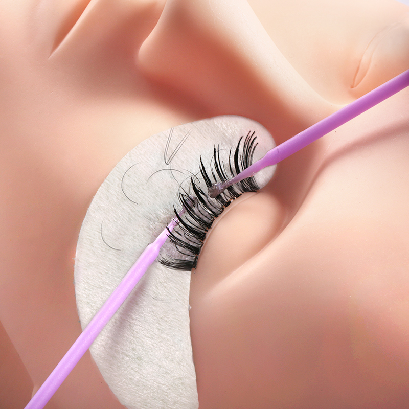 แปรงปัดขนตาแบบใช้แล้วทิ้ง50/10 - Eyelash Extension Eyeliner บทวิจารณ์และราคา