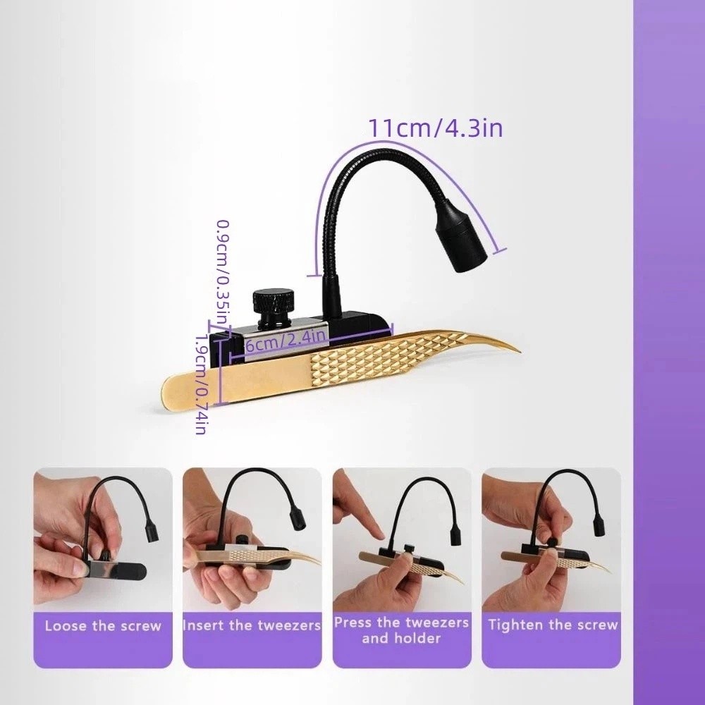ไฟยูวีพกพาสำหรับต่อขนตา แหนบต่ - Eyelash Extension Led บทวิจารณ์และราคา