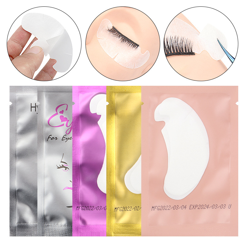 แผ่นแปะตัวต่อขนตาใต้ตา50คู่แผ่ - Eyelash Extension Eye Mask บทวิจารณ์และราคา