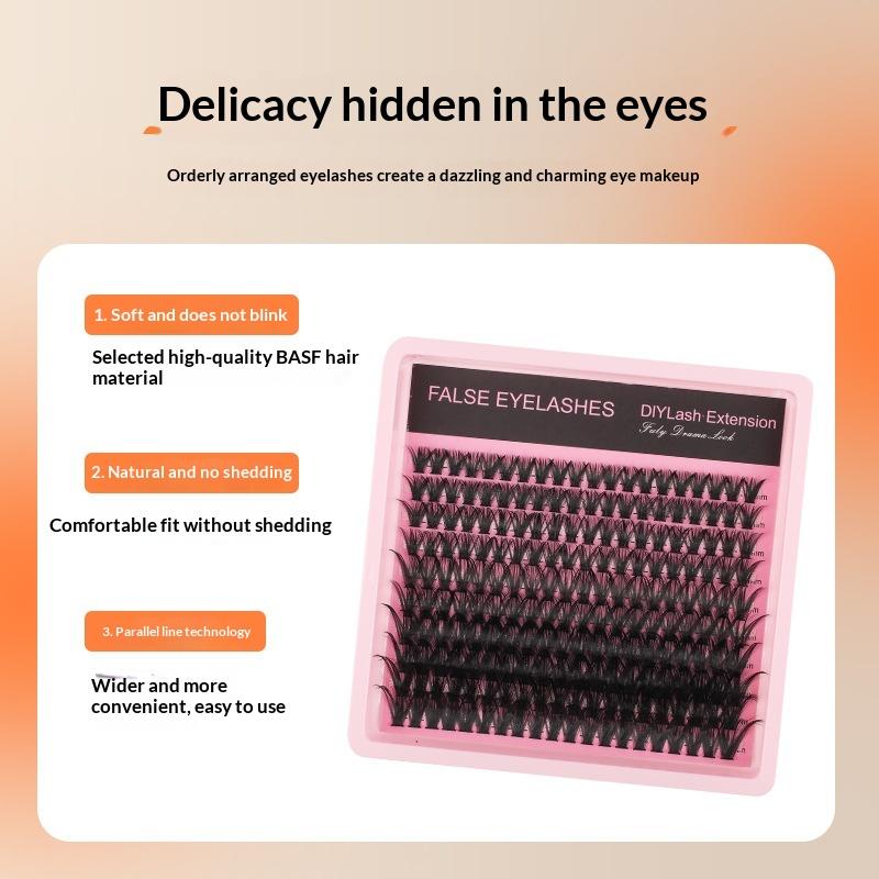 ขนตาปลอมแบบกลุ่ม 8 ถึง 16 มม.  - Eyelash Extension Volume บทวิจารณ์และราคา