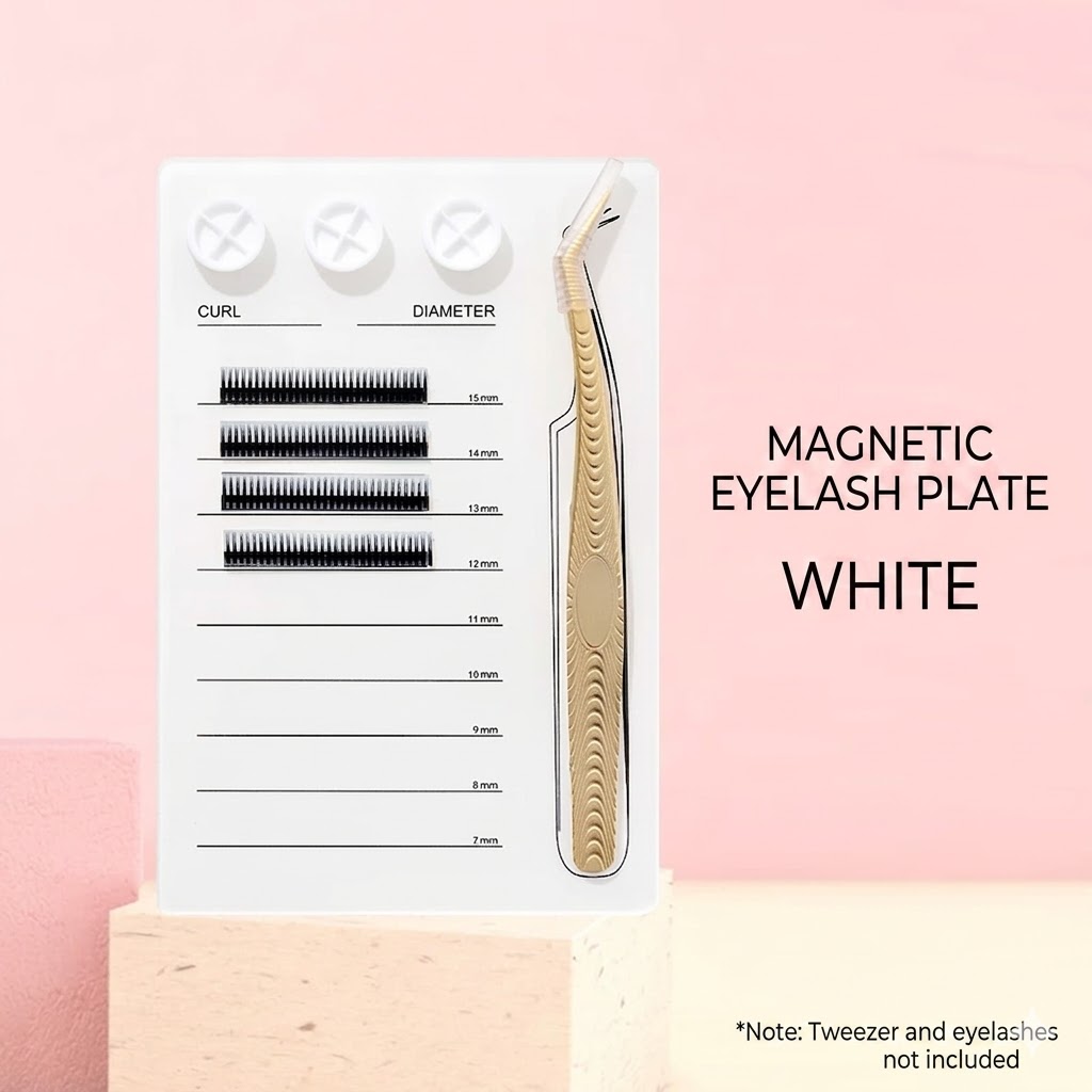 ถาดแม่เหล็กสำหรับต่อขนตาและแผ่ - Eyelash Extension Volume บทวิจารณ์และราคา