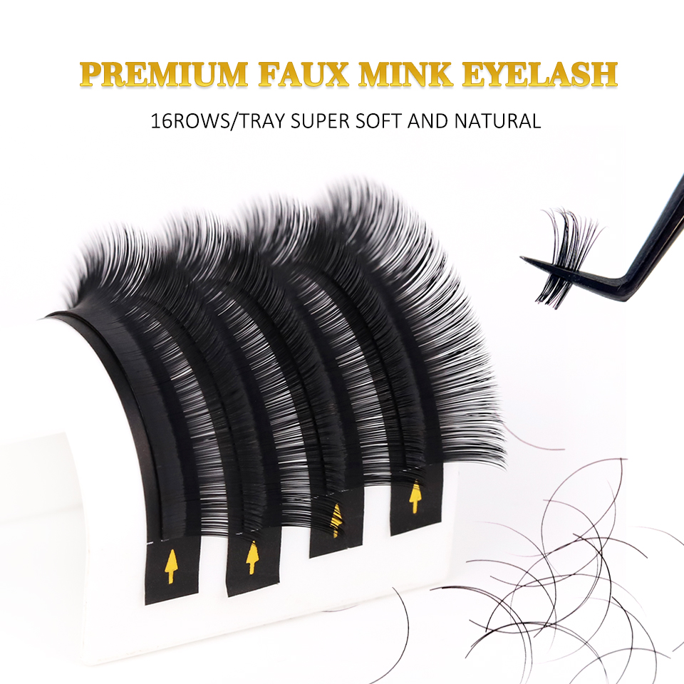 Lashprofessor 10 กรณี/Lot ขนตา - Eyelash Extension Korean Style บทวิจารณ์และราคา