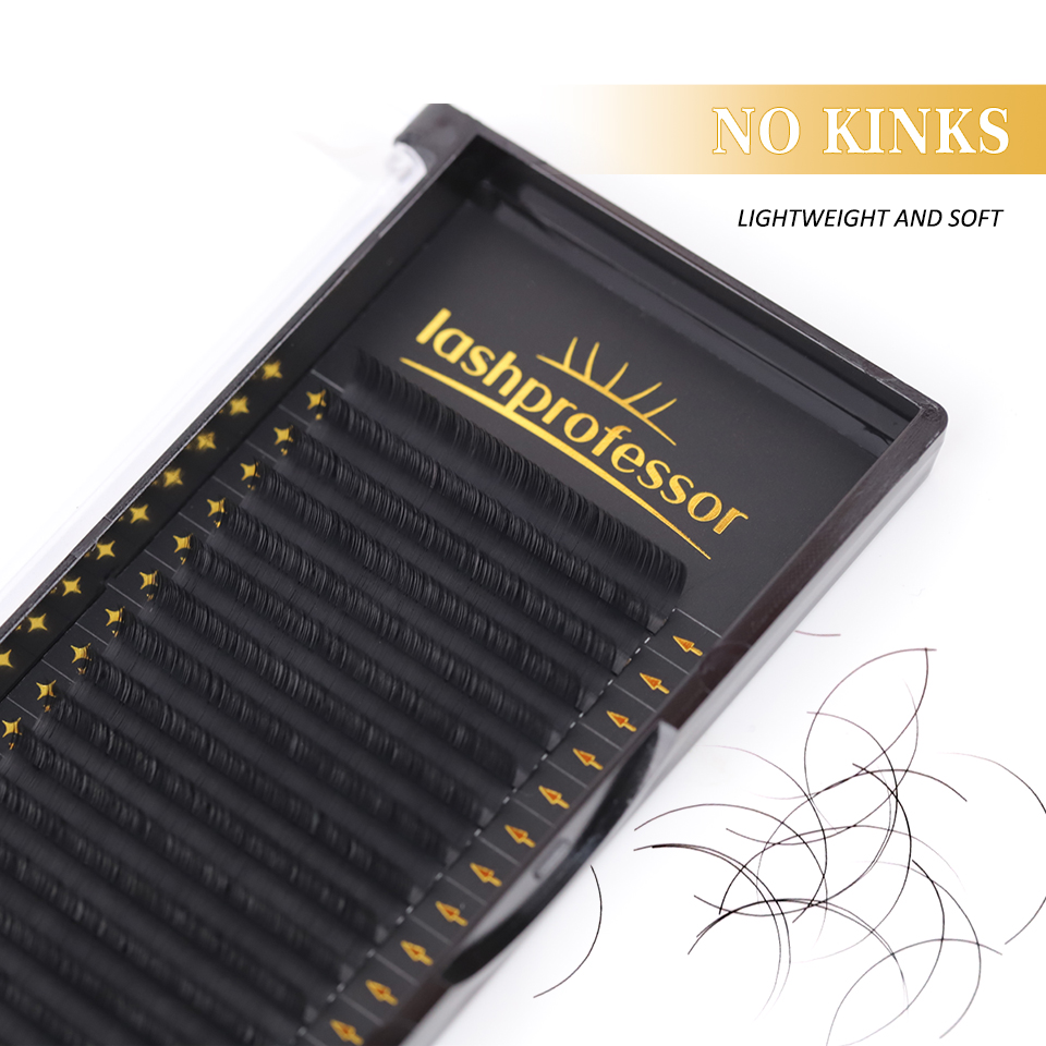 Lashprofessor 10 กรณี/Lot ขนตา - Eyelash Extension Korean Style บทวิจารณ์และราคา