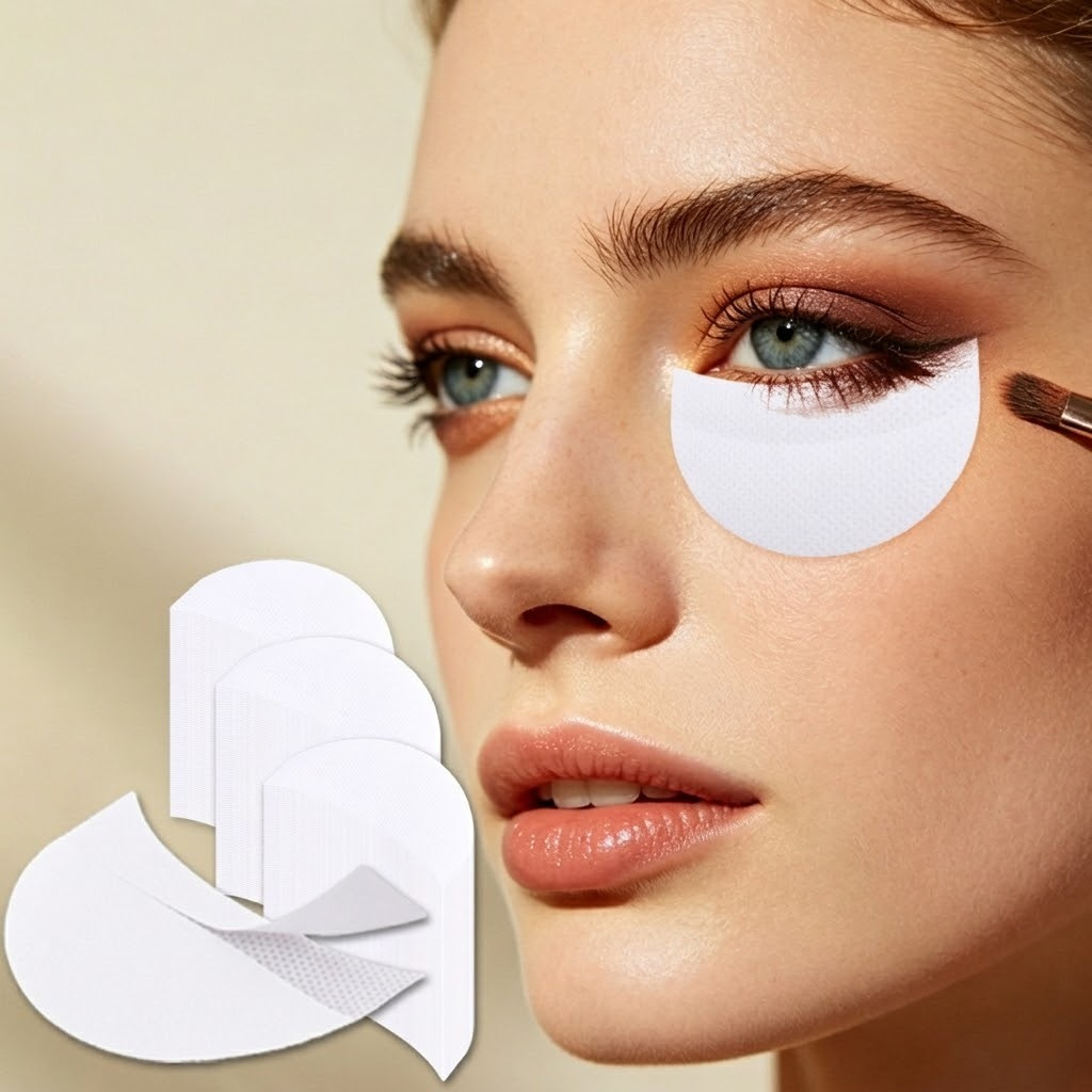แผ่นป้องกันอายไลเนอร์และอายแชโ - Eyelash Extension Eyeliner บทวิจารณ์และราคา
