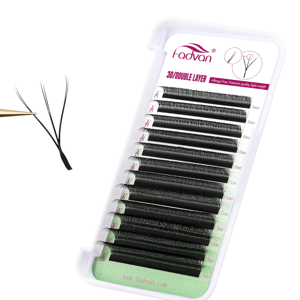 FADVAN 6D-W รูปขนตา (3D เคล็ดล - Eyelash Extension For Asian Eyes บทวิจารณ์และราคา