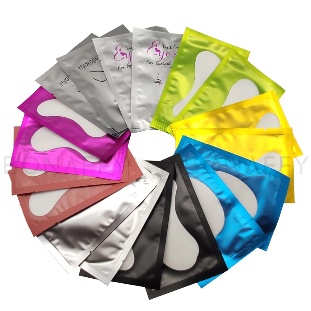 แผ่นรองขนตาปลอมแบบไม่เป็นขุย 2 - Eyelash Extension Eye Mask บทวิจารณ์และราคา