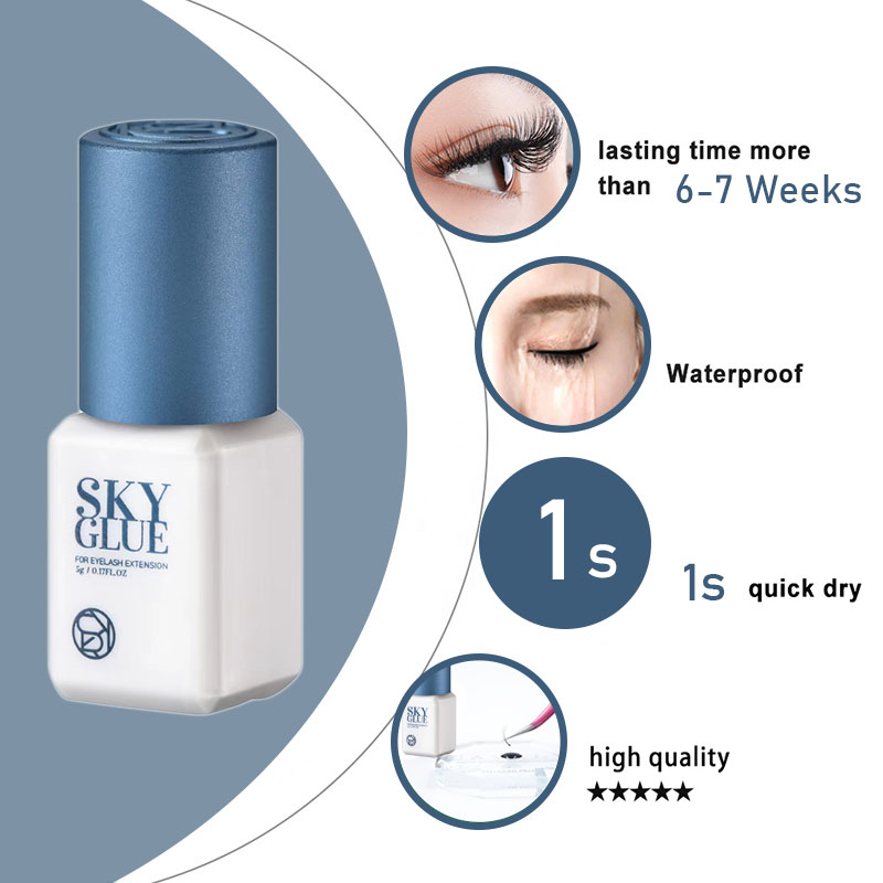 10 ขวด SKY กาวสําหรับ Eyelash  - Eyelash Extension Korean Style บทวิจารณ์และราคา