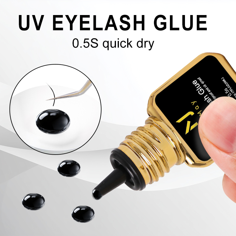 กาวติดขนตาปลอม JOMAY สีดำ UV แ - Sensitive Lash Glue บทวิจารณ์และราคา