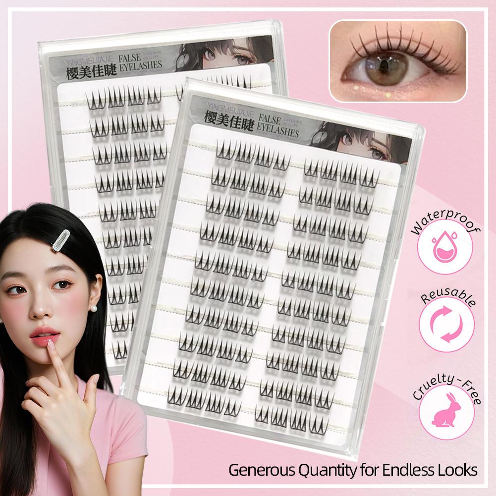 ขนตาปลอมแบบไม่ใช้กาวรูปตัว U ค - Eyelash Extension Korean Style บทวิจารณ์และราคา