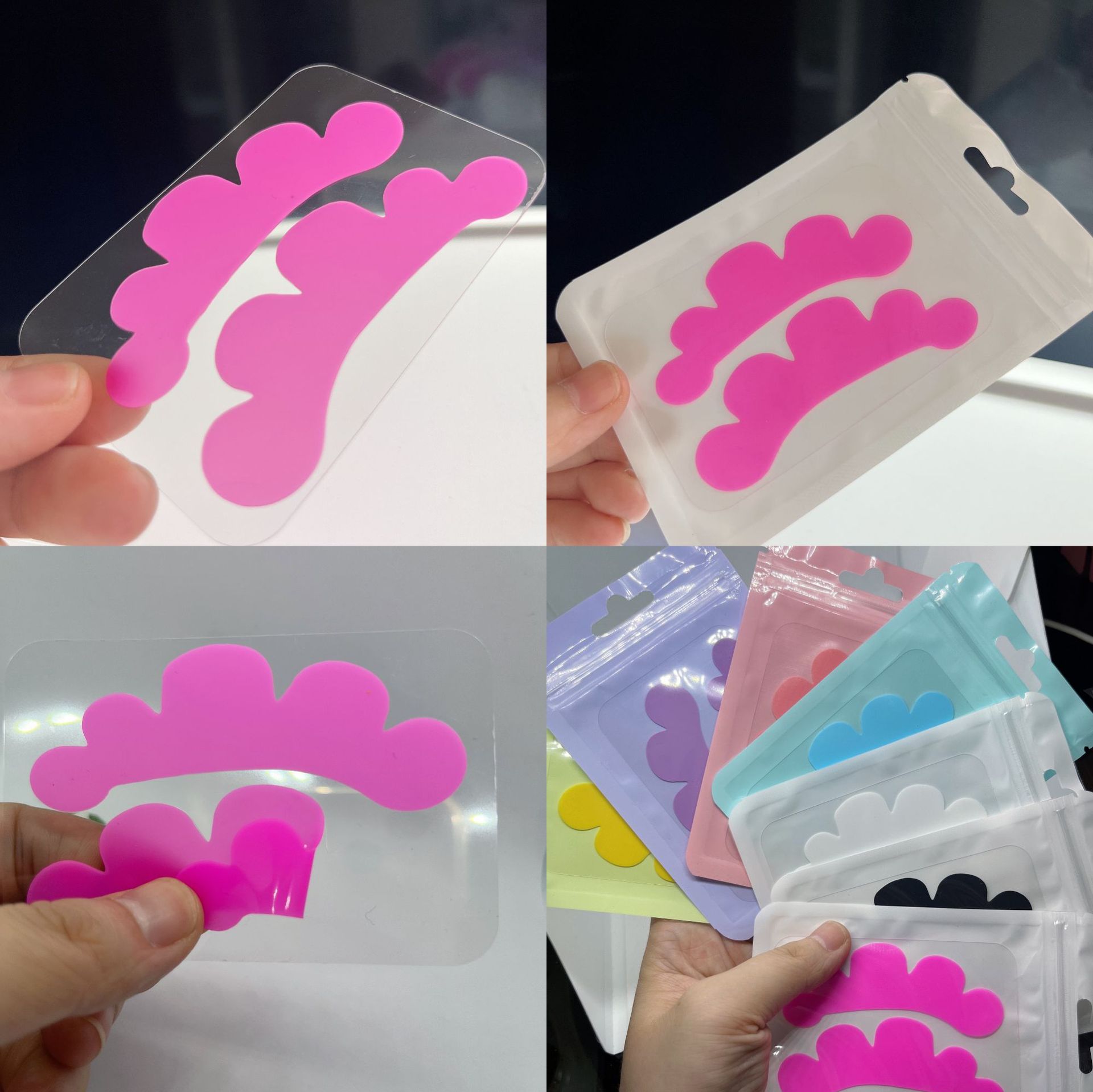 แผ่นซับขนตาซิลิโคนแบบใช้ซ้ำได้ - Eyelash Extension Eye Mask บทวิจารณ์และราคา