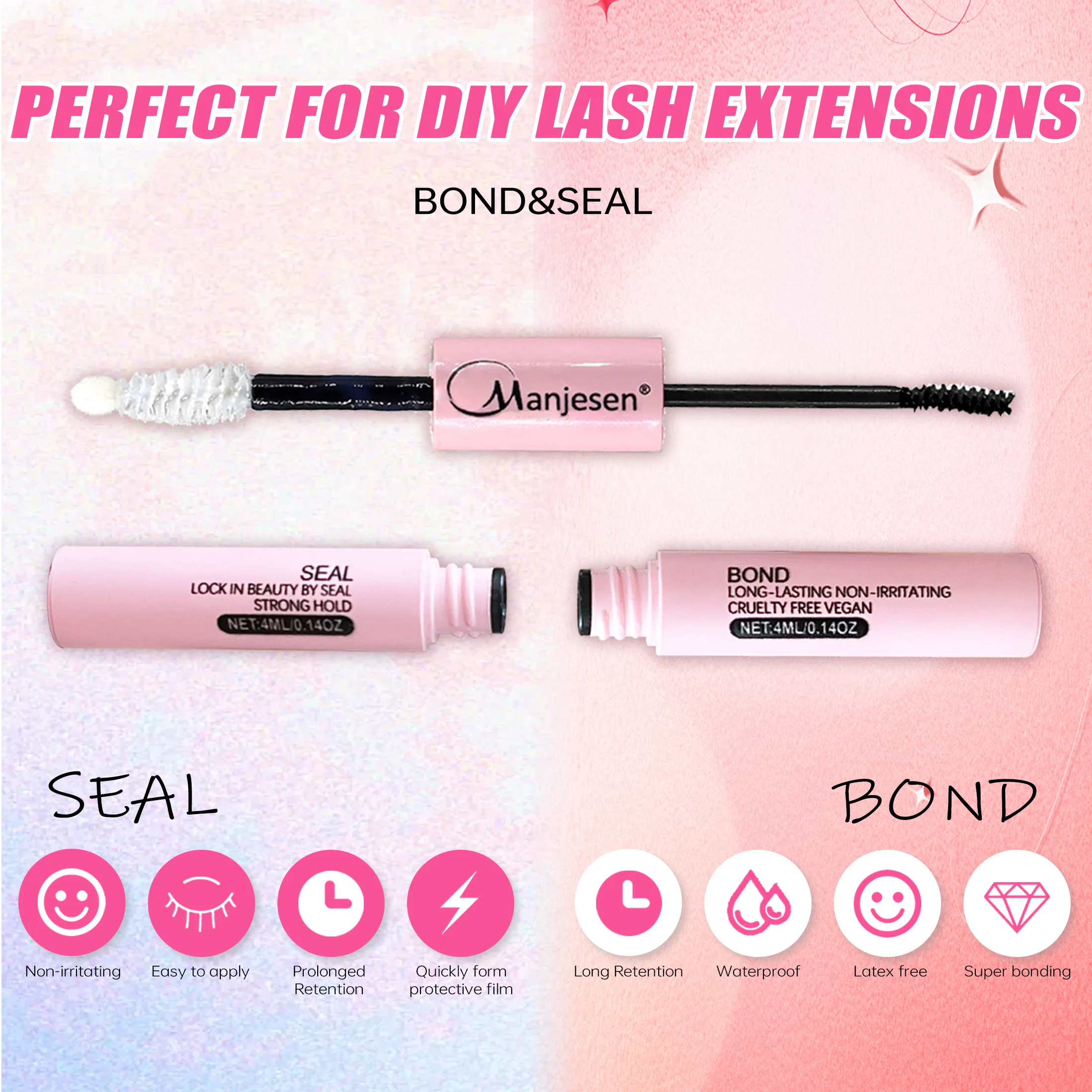 ขนตาปลอม 200 ชิ้น ชุดต่อขนตาพร - Eyelash Extension Glasses บทวิจารณ์และราคา