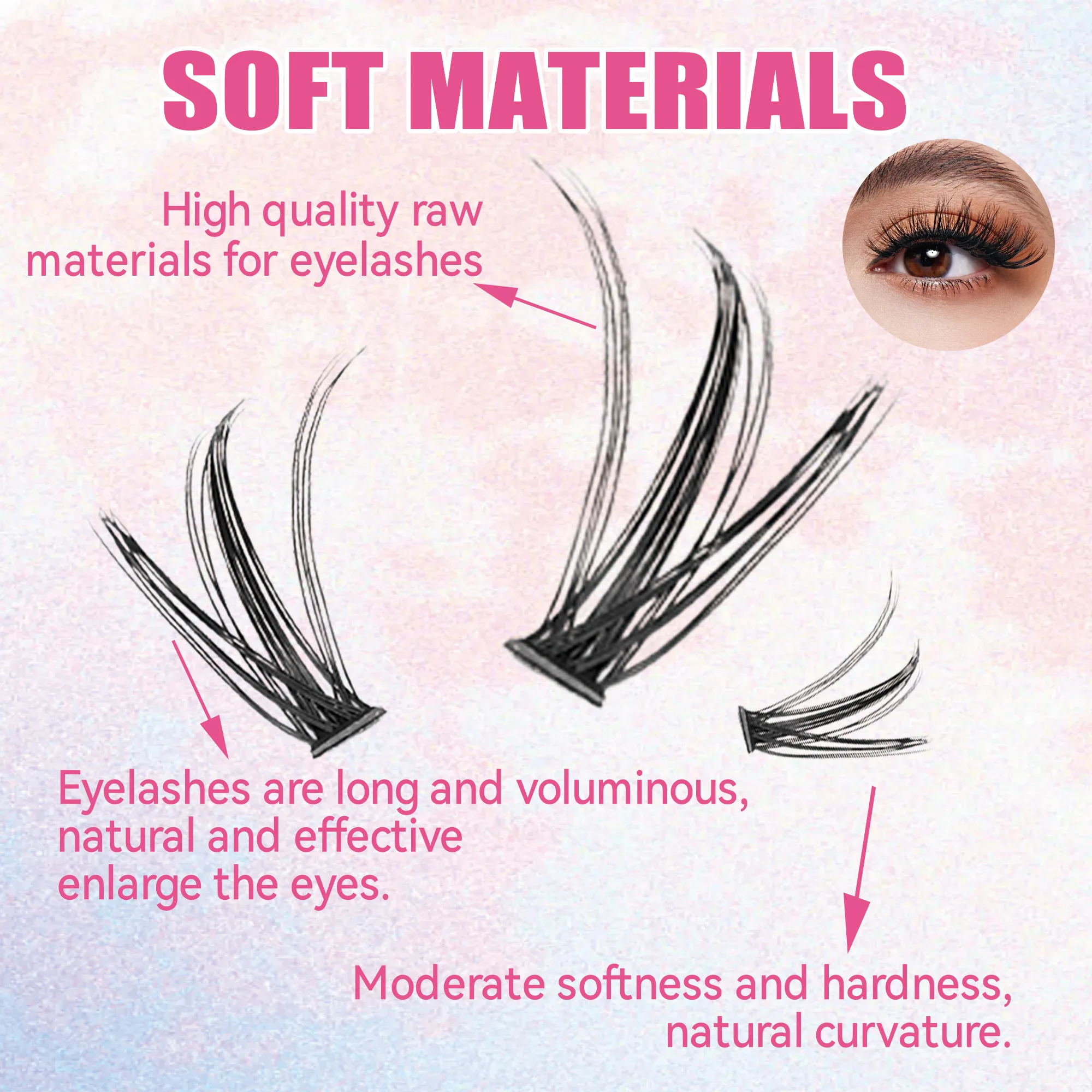 ขนตาปลอม 200 ชิ้น ชุดต่อขนตาพร - Eyelash Extension Glasses บทวิจารณ์และราคา