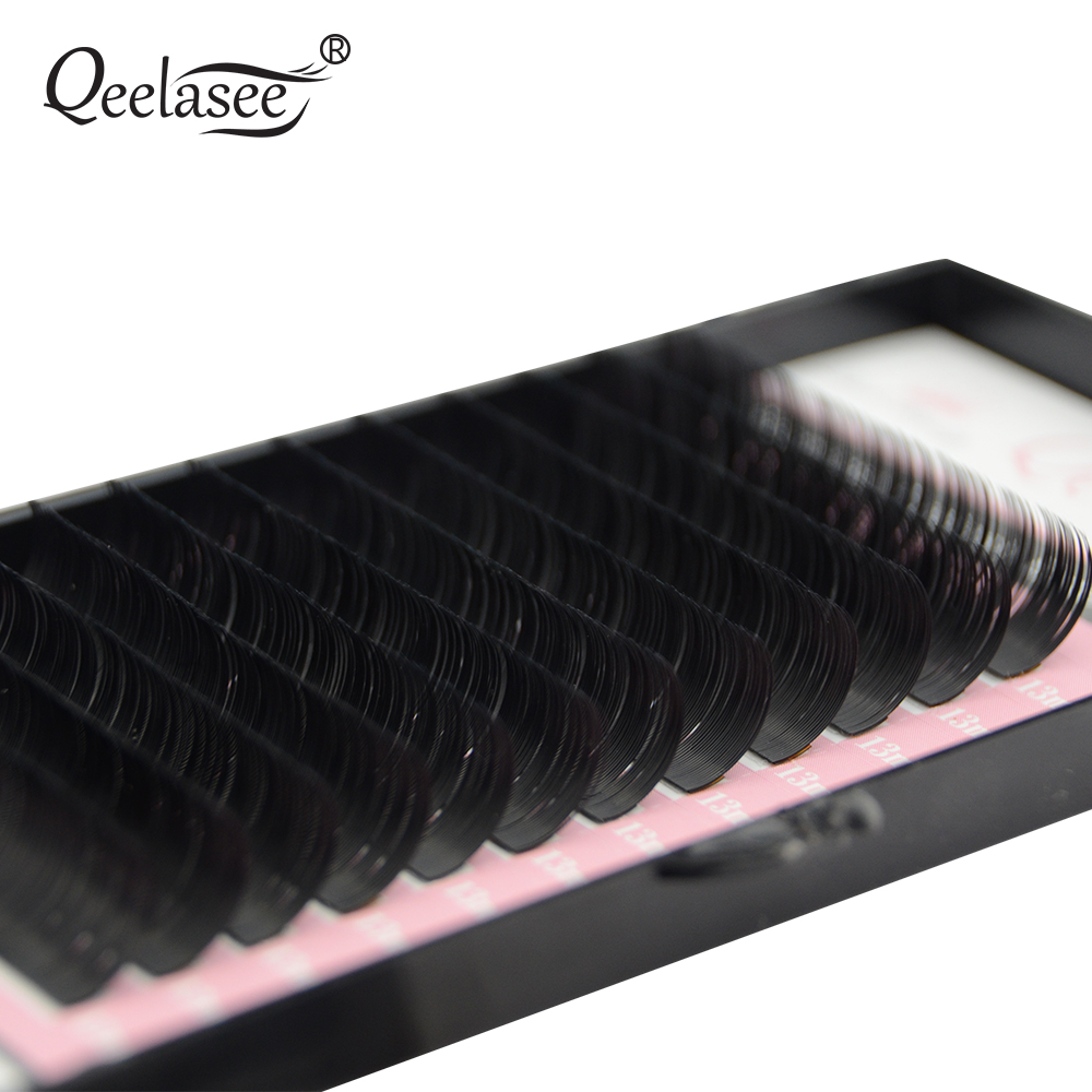 Qeelasee Faux Mink แต่ละขนตา C - Eyelash Extension For Asian Eyes บทวิจารณ์และราคา