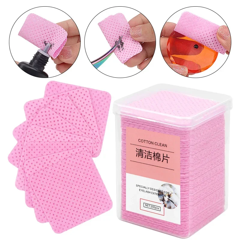อุปกรณ์กำจัดกาวติดขนตา200ชิ้นผ - Eyelash Extension Glasses บทวิจารณ์และราคา