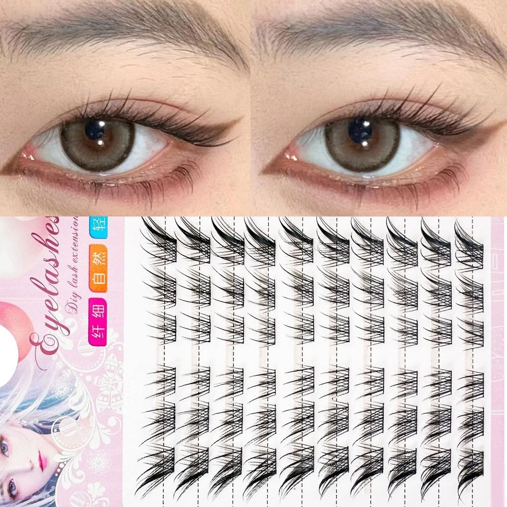 3D Cat Eye Clusters Lashes ธรร - Eyelash Extension For Asian Eyes บทวิจารณ์และราคา