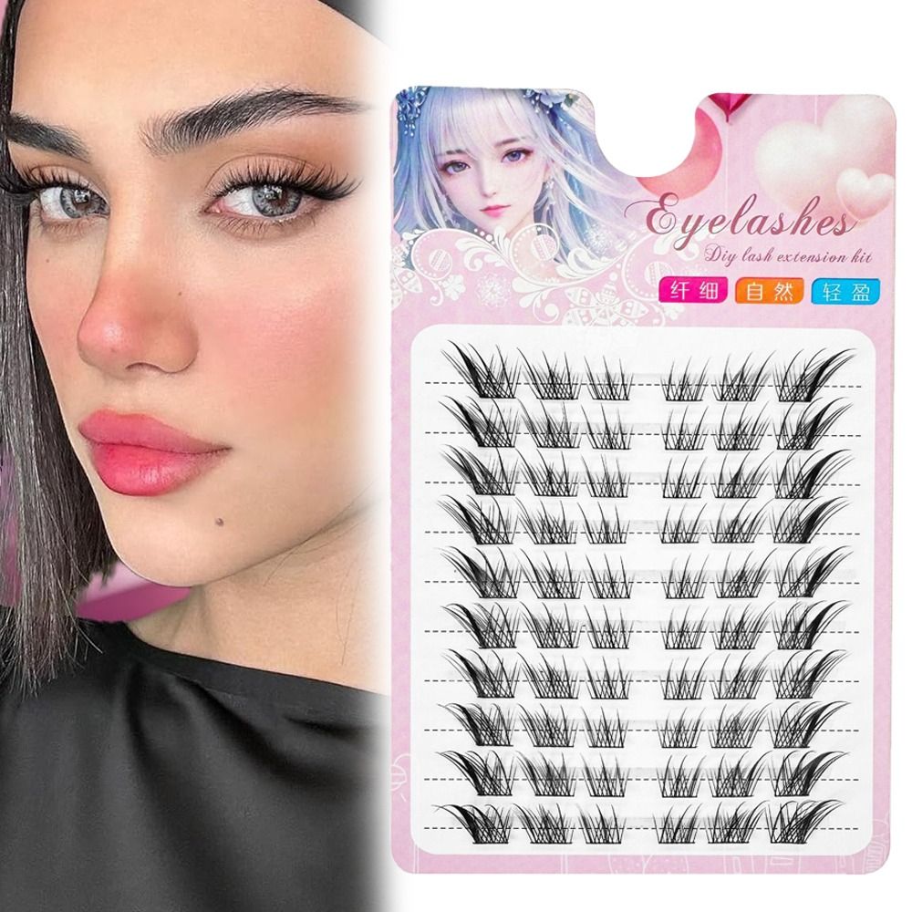 3D Cat Eye Clusters Lashes ธรร - Eyelash Extension For Asian Eyes บทวิจารณ์และราคา