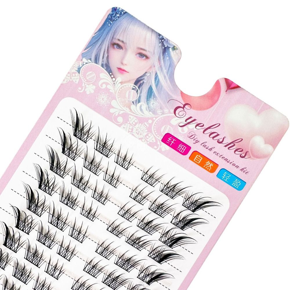 3D Cat Eye Clusters Lashes ธรร - Eyelash Extension For Asian Eyes บทวิจารณ์และราคา