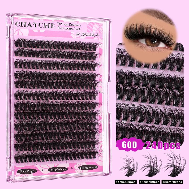 ขนตาปลอมแบบกลุ่ม Volume D Curl - Eyelash Extension Volume บทวิจารณ์และราคา