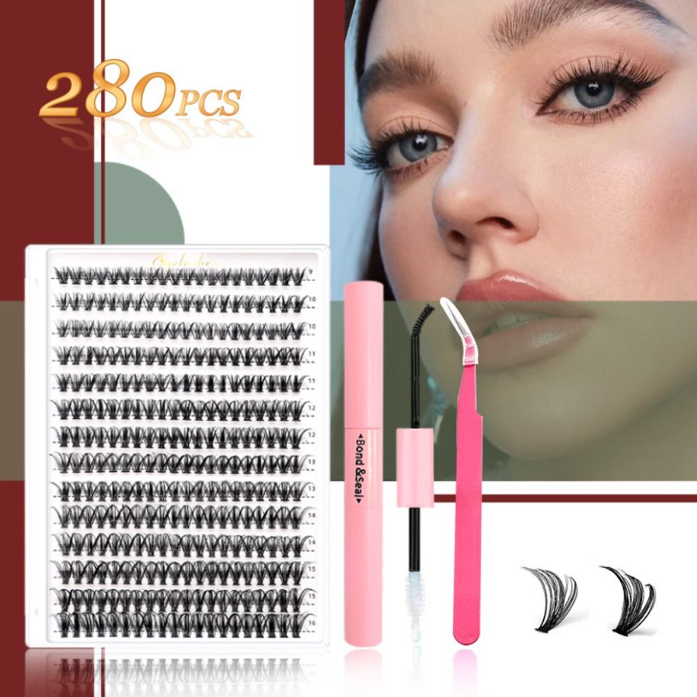 ขนตาปลอมแบบ 3 มิติ ความยาว 9-1 - Eyelash Extension Volume บทวิจารณ์และราคา
