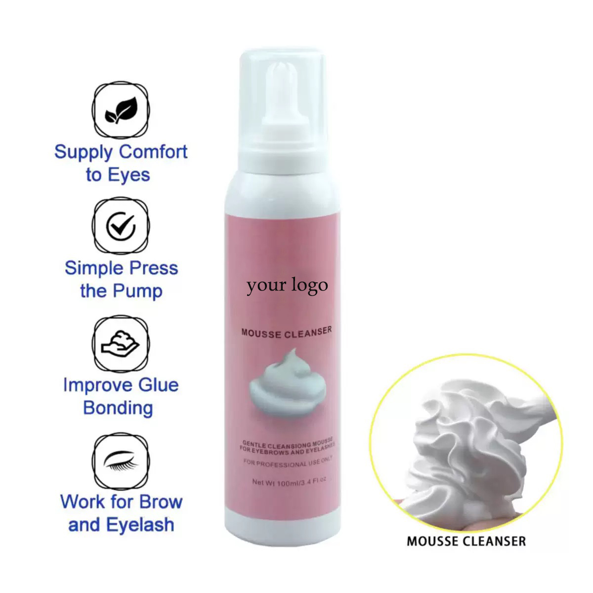 โรงงานขายส่ง Custom100ml วิปปิ - Sensitive Lash Glue บทวิจารณ์และราคา
