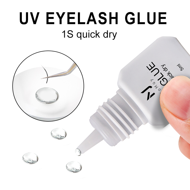 Super Fast Speed Up 0.5s UV La - Sensitive Lash Glue บทวิจารณ์และราคา